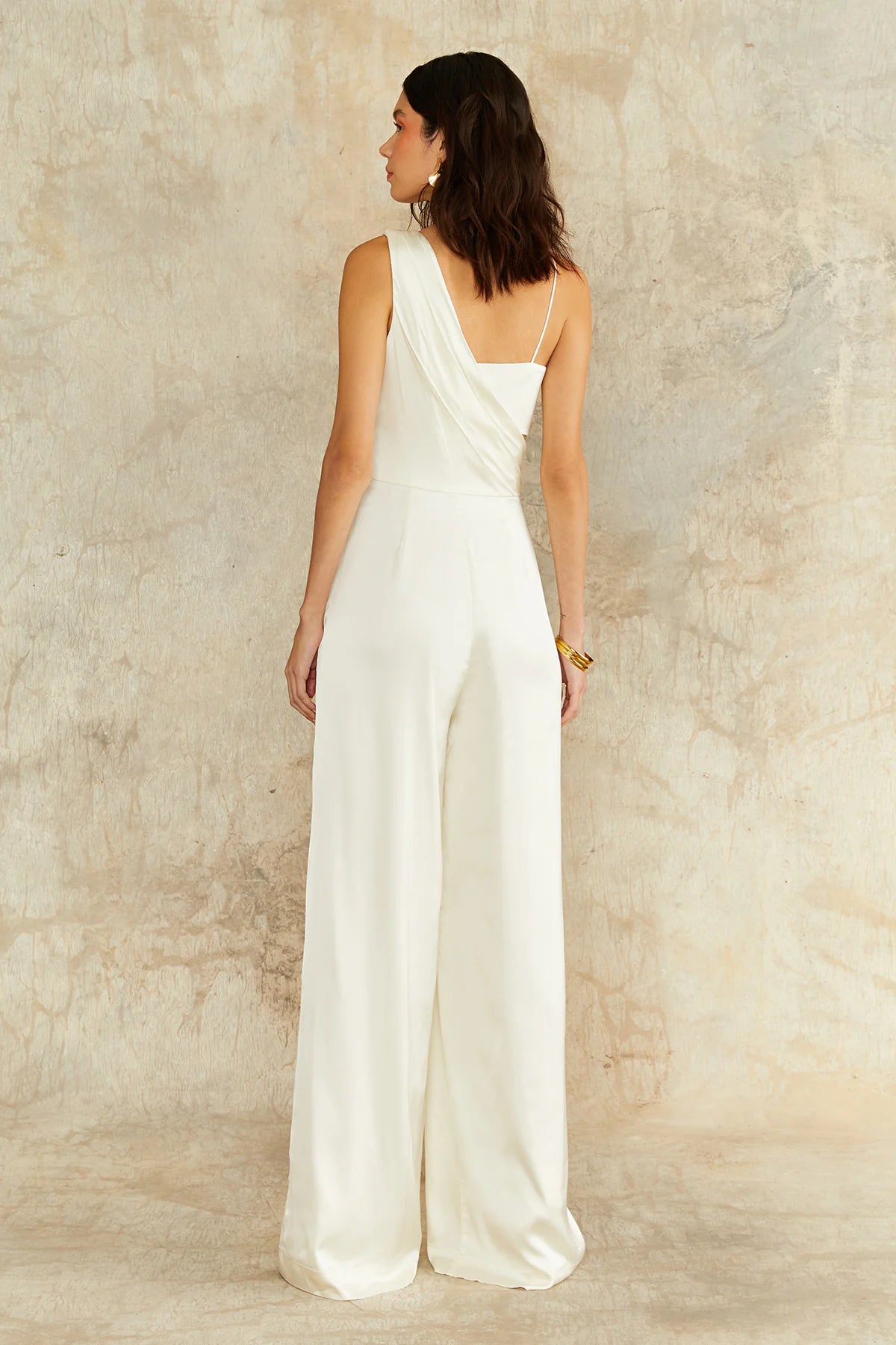 Blynn Jumpsuit in Ivory - FINAL SALE