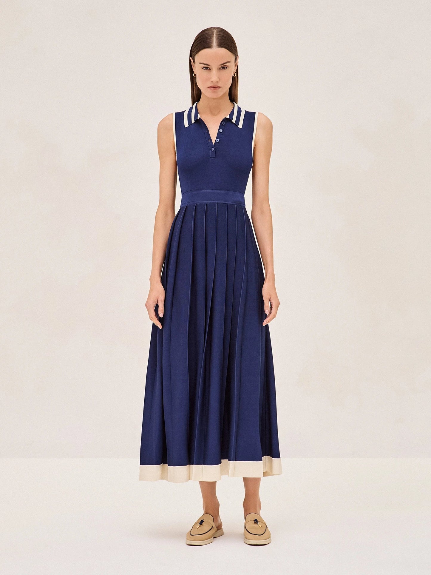 Ciele Dress in Marine Blue - FINAL SALE