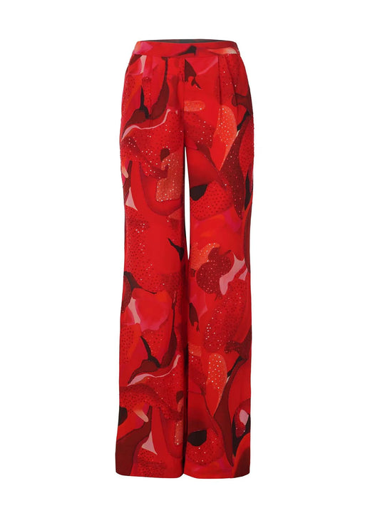 Rouge Casa Pants in Rouge Camouflage