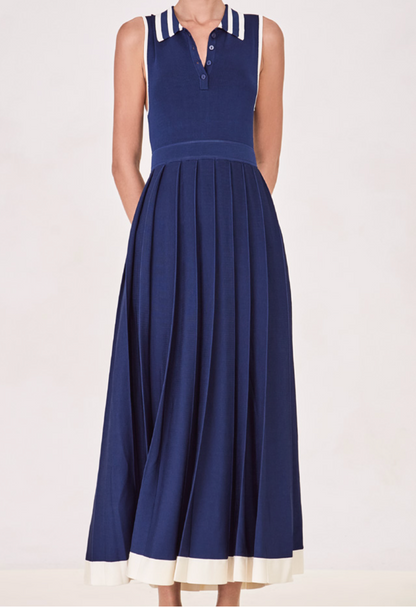 Ciele Dress in Marine Blue - FINAL SALE