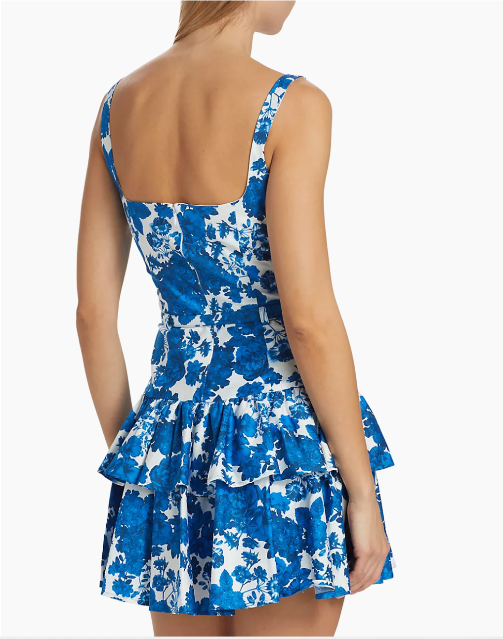 Cosette Dress in Blue Floral