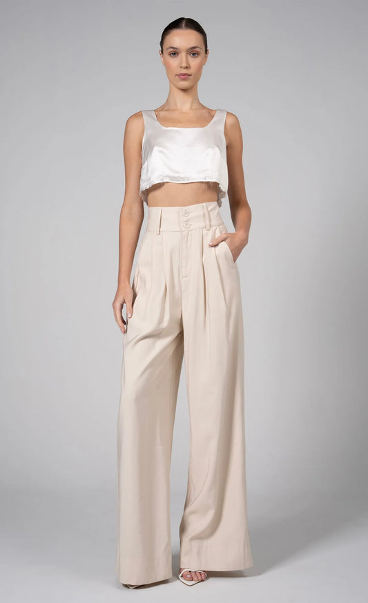Paige Pant in Oat